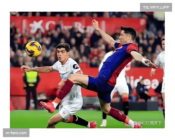 巴萨vs马竞比赛第87分钟，坎塞洛射门被扑，莱万补射完成绝杀
